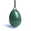 Oeufs en cristal d'aventurine verte avec corde Yoni oeuf Massage Handball masseur balle pour exercice balle outil de Massage de soins de santé