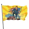 Houd Amerika Great First Tank Hero Donald Trump Flag 90x150cm