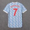 player version Football Jerseys #7 RONALDO #25 SANCHO #11 GREENWOOD Home Red Soccer Jersey 21/22 #18 B.FERNANDES #10 RASHFORD Away Shirt #6 POGBA #23 SHAW Uniform+Patch
