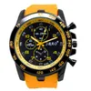 Zegarek zegarowy luksusowy sport ze stali nierdzewnej Analogowy kwarc Modern Men Fashion Wrist zegarek 2022