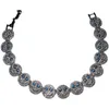 Tide merk diamant-ingelegde ketting face armband niche vrouwelijk ontwerp voortreffelijke mode mode op hoog niveau zoete en veelzijdige sieraden7384741