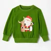 Bear Leader Christmas Cartoon Family Matching Outfits Fashion Girls Boys Casual T-Shirts Dad Mommy Baby Cute Clothing 210708