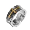 Cluster Rings Vintage Catholic Christian Cross Virgin Mary Embossed Ring Adjustable Size Suitable For Men039s And Women039s 7909151