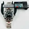 Mens klockor högkvalitativ automatisk rörelse klocka 904L rostfritt stål diamant armbandsur 40mm