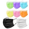 NEWKids Masks 10pcs/pack Designer Facemask Fashion Adult face Mask Children 3Layers Disposable Mask Kid Protective Mouth LLE11325