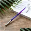 Długopisy Pisanie Materiały Office School Business BusinessStarry Sky English Scrique Kaligrafia Scrip Dip Pen Nib Holder Resin Metal Handwri