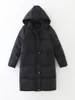 Women's Down & Parkas Winter Maxi Long Wadded Cotton Parka Hoodied Thick Oversized Overcoat Padded Outwear Plus Size WDC1466
