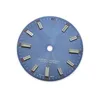 Reparationsverktyg Kits Watch Ändra delar Verktyg 28.5mm Blå Lysande klockor Ring för utrustad med 8215/2813 Automatisk rörelse