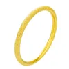 Bracelet classique de Style Simple pour femmes, Bracelet de mariage rempli d'or jaune, bijoux solides, goutte