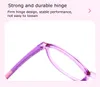 2021 Kinderen Vision Care 2231 Optische TR90 Glass Heren en Dames Vlakke lens Round Fashion Goggl Children's Eye Frame