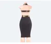 BeyPrern Glam Ärmlös Klipp ut Sequins Midi Dress Kvinnor Sexig Backless Bandage Party Night Out Klänning Födelsedag Outfits Rave Wear x0521