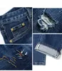 Neueste Listin Luxurys Designer-Herrenjeans 21SS Sommer dünnes Design Denim-Buchstaben-Baumwollhosen Mode schlanke, zerrissene Hosen von höchster Qualität Größe W28-W38