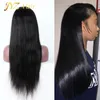 factory 130% Density Lace Front Human Hair Wigs Peruvian Virgin Hair Front Lace Wigs Straight Full Lace Human Hair Wigs For Black Women