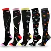 Socks Compression Stockings Set Pack Unisex Men 8 Pair Prevent Varicose Veins Nurse Socks Gift Packaging Cycling