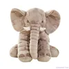 40 cm/60 cm Höhe Große Plüsch Elefant Spielzeug Kinder Schlafen Kissen Rücken Kissen Niedliche Gefüllte Baby Puppe Weihnachten weihnachtsgeschenke 210728