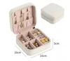 Koreaanse lederen sieraden organizer opbergdoos reizen grote capaciteit multi-layer lade cosmetische gratis levering FHL429-WY1609