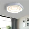 Moderne eenvoudige metalen led plafondlamp voor woonkamer studie / slaapkamer lichten Home decoratieve verlichtingsarmaturen