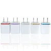 Cell phone chargers US Plug 2A Dual USB Wall Charger Adapter 2 Port Charges for iphone 7 8 X HTC Samsung huawei xiaomi8481343