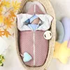 Autumn Winter Infant Baby Boy Girl Thicken Envelope Type Zipper Sleeping Bag Clothes born Hold Blanket 210429