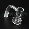 DHL !!! Beracky Bordo smussato Full Weld Smoking Terpe Slurper Quartz Banger 2mm Parete 20MMOD BLENDER BLENDER PIANI SENZA SENZA PER ACQUA BONGS DAB Rigs Tubi