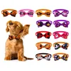 Abbigliamento per cani Halloween Cani Papillon Collare Papillon regolabile Cravatte Accessori per toelettatura animali per cuccioli di piccola taglia XBJK2109