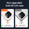 TPU Przezroczysty telefon Case Clear Odporna na wstrząsy Pokrywa dla iPhone 12 11Pro Max XS XR 6S 7 8Plus Protector