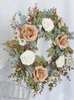 Fleurs de mariée fantaisie, accessoires de mariage, décorations de mariage 45x45cm