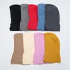 Berets 2021 Women Knitted Cotton Cap Scarf Luxury Winter Warm Outdoor Unisex Men Solid Ring Scarves Magic Snood Hat Collar Bufanda