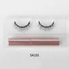 Make up magnetic eyeliner lashes Eyelashes sets 3D Mink Fake eyelash waterproof liquid eyelash makeup