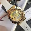 Nowy model Color Metal Fashion Waterproof Student Wristwatch Sport Dual Expting GMT Digital LED RELOJ HOMBRE WATR RELOGIO MASC224K