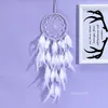 Dream Catcher with Lights Handmade Wall Hanging Decor Ornaments Wind chime for Girls Bedroom Car Colorful Feather Dreamcatchersc T2I53041