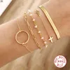 silver hoop bracelet