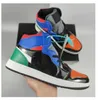 1 TS Fragment University Blue Hyper Royal Twist Basketball Chaussures Hommes 1s Mid Milan Digital Pink Dutch Green Seafoam Turbo Chicago UNC Patent Bred Toe Sneakers 014