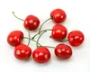 1000pcs Artificial Fruits Simulation Cherry Cherries Fake Fruit and Vegetables Home Decoration Shoot Props