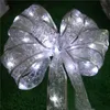 Party Decoration Lamp Light Light LED 4M 40 PEADS RIBBON Bow Christmas Family Decoration Party