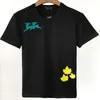 22SS 100% T-shirt bawełniany designerski dla męskich graffiti Casual Tees Summer Hip Hop Shate Board Tree TEE TEE Punk Print Women Tiger T Sy37V