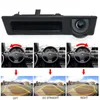 Car Rear View Cameras& Parking Sensors 170° 1080P HD Ccd Night Vision Vehicle Trunk Handle Camera Track For 5 Series F10 F11 3 F30 F31 F