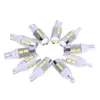 50 pièces blanc T10 12V W5W 5630 10SMD Wedge LED ampoules de voiture pour 192 168 194 2825 lampes de dégagement feux de plaque d'immatriculation