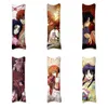 Pillow Anime Dakimakura Heart of Sword Pillowcase Hem Sängkläder DIY Custom Custing Cover Krama Kroppsväska Mjölk Silke