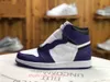 Jumpman University Blue 1 1s High Basketball Shoes Mens Women Seafoam Fragment Bred Patent Prototype Hyper Royal UNC Court Purple DARK MOCHA Trainers Sneakers