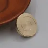 Dropshipping Kinetic Desk Toys Metal Spinning Top Desktop Transfer Coin Gyro For Children Adult Ant-stress Stress Relief Toy