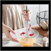 Kitchen Tools Kitchen, Dining Bar Home & Gardenrotating Whisk Milk Frothier Yolk White Mixer Blender Stainless Steel Tool For Health Drinks S