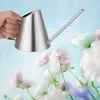 Watering Equipments 400900 Ml Mini Stainless Steel Can Brushed Long Mouth Household Spray Garden Planting Indoor Outdoor3900898