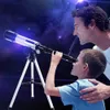 IPREE® 천문 망원경 단안 망원경 + 삼각대 + 광학 파인더 스코프 시계 여행 문 조류 아이들