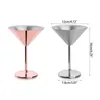 Mugs 1 Piece Shatterproof Stainless Steel Material Martini Goblet Reusable Goblets Dropship