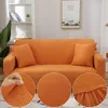 1/2/3/4/5 seats Plaid Jacquard Sofa Cover For Living Room Solid Color All-inclusive Elastic Corner Couch Slipcover Home Decor 211207