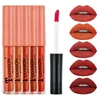 5Pcs/Set Lip Gloss Waterproof Lipstick Sexy Vampire Stick Matte Velvet Lipsticks Lips Makeup Cosmetics Labiales Matte