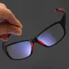 Blokowanie mody Unisex Clear Obiektyw Eyeglasses Mężczyźni Kobiety Anti Blue Light Gaming Okulary Okulary