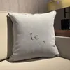 Luxury Designer Decorative Throw Pillow Fashion Classic Letter G Cushion Home Textiles Car Sofa Cashmere Pillowcase High Quality