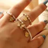 multi heart ring